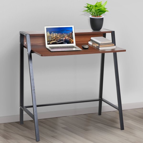 84Lx45Wx85H cm Computer Table - Walnut Colour