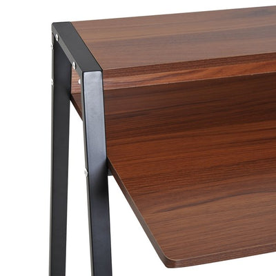 84Lx45Wx85H cm Computer Table - Walnut Colour