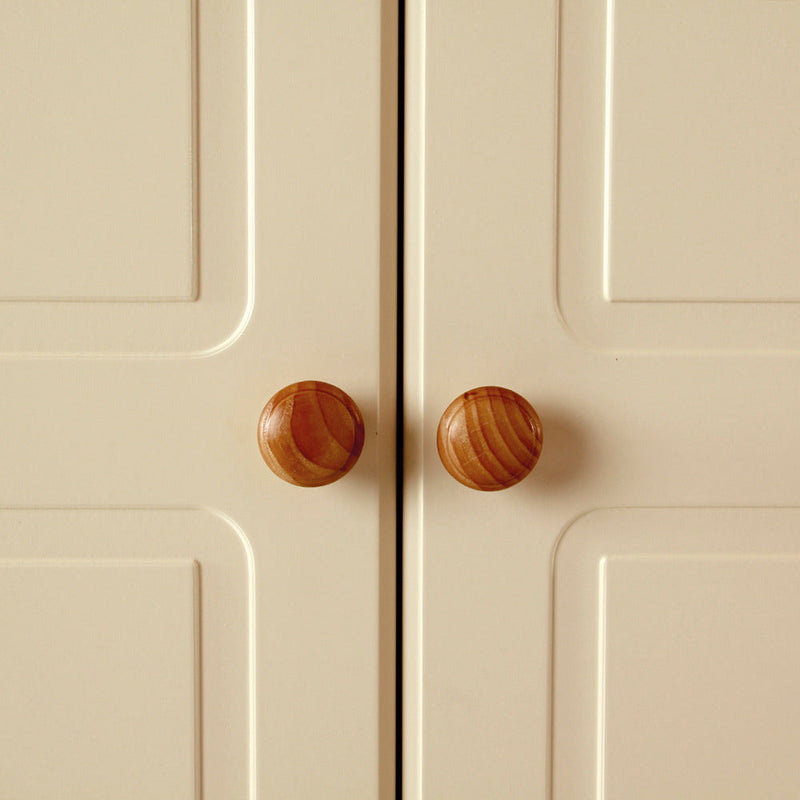 Copenhagen Cream & Pine Narrow Chest of 5 Drawers