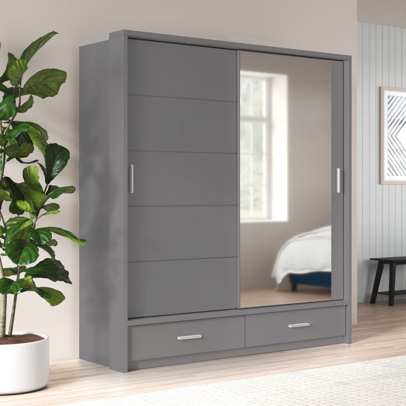 Small 2 door sliding outlet wardrobe