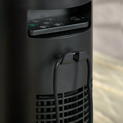 46 Tower Fan W/ Remote Control, Black