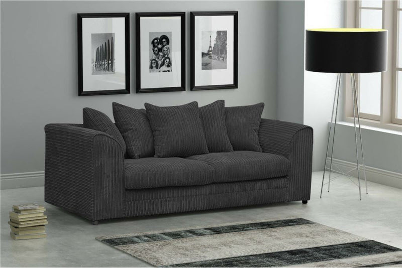 Hannah Jumbo Cord 3 Seater Sofa Set