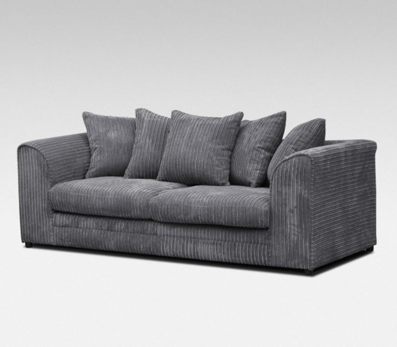 Hannah Jumbo Cord 3 Seater Sofa Set