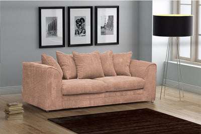 Hannah Jumbo Cord 3 Seater Sofa Set