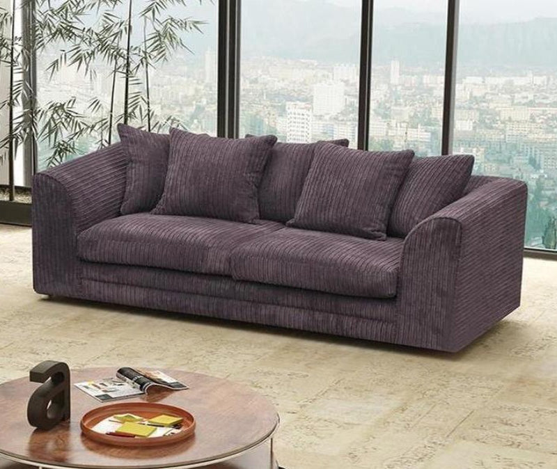 Hannah Jumbo Cord 3 Seater Sofa Set