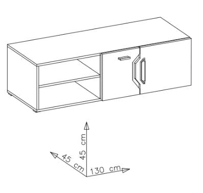 Davos D4 TV Cabinet