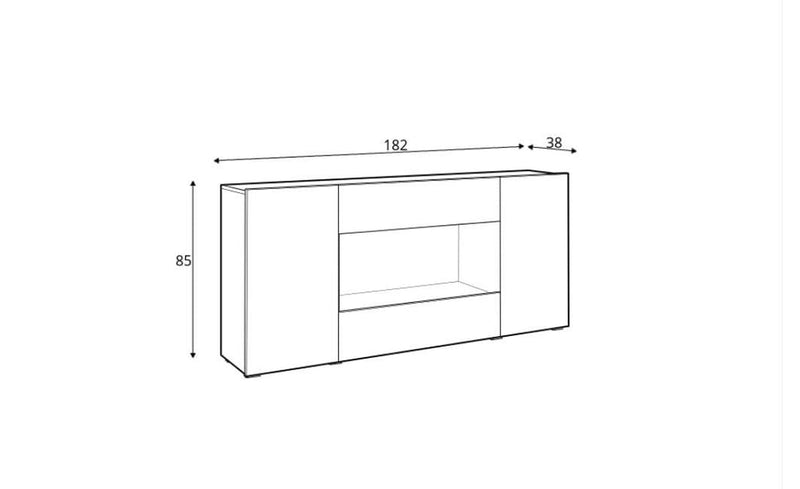 Fandu Sideboard Cabinet