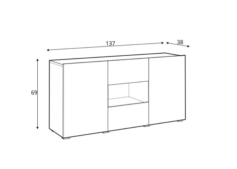 Fandu Sideboard Cabinet