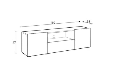 Fandu TV Cabinet 160cm