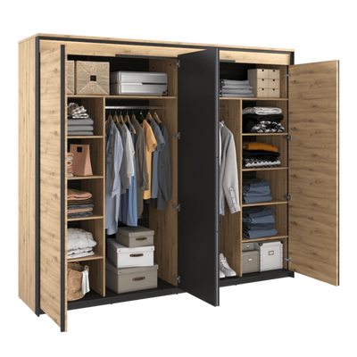 Quant QS-05 Hinged Wardrobe 250cm