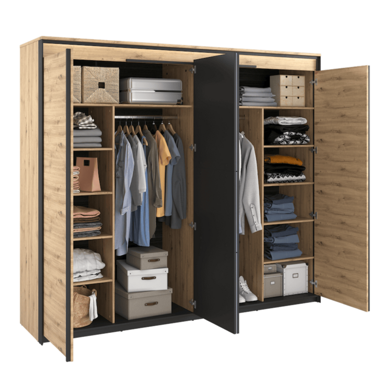 Quant QS-05 Hinged Wardrobe 250cm