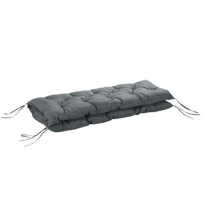 Replacement Two-Seater Bench Cushion - Dark Grey