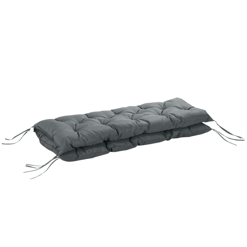 Replacement Two-Seater Bench Cushion - Dark Grey