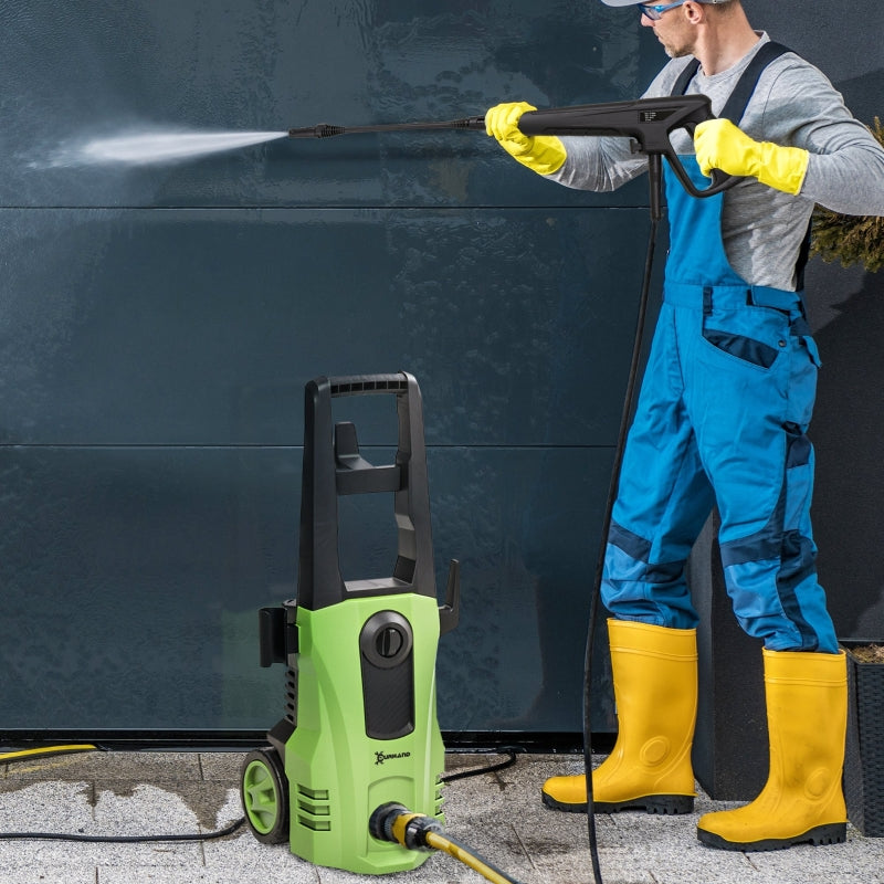 1800W High Pressure Washer, Green