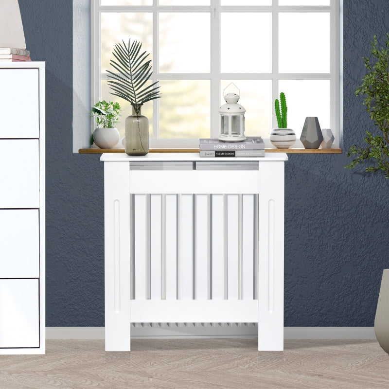 MDF Radiator Cover 78Lx19Wx81H Cm -White