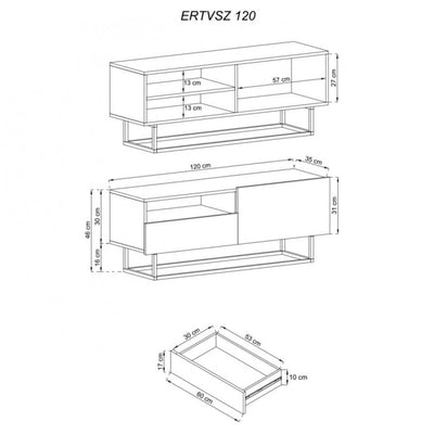 Enjoy TV Cabinet with Drawer