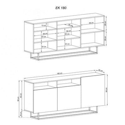 Enjoy Sideboard Cabinet 180cm