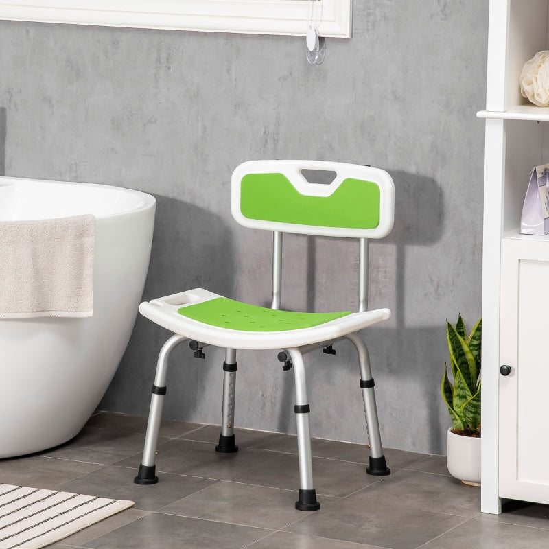 Shower Chair For The Elderly And Disabled Green