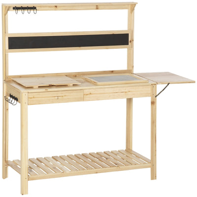 Potting Bench Table, Garden Work Workstation