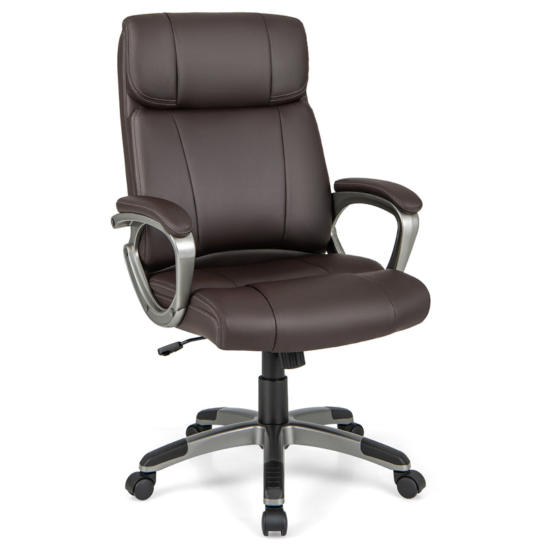 Ergonomic Office Chair with Flip-up Armrests and Rocking Function