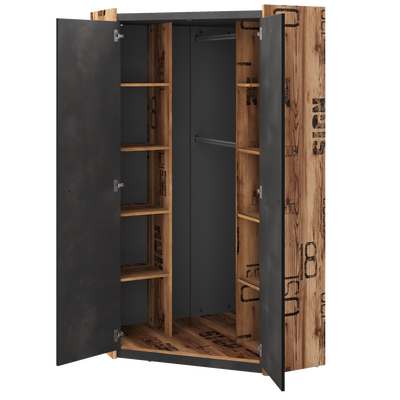 Hendene Corner Wardrobe