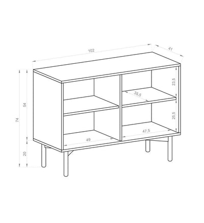 Bassick Sideboard Cabinet