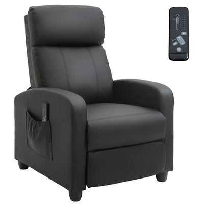 Recliner Sofa Chair PU Leather Massage Armcair