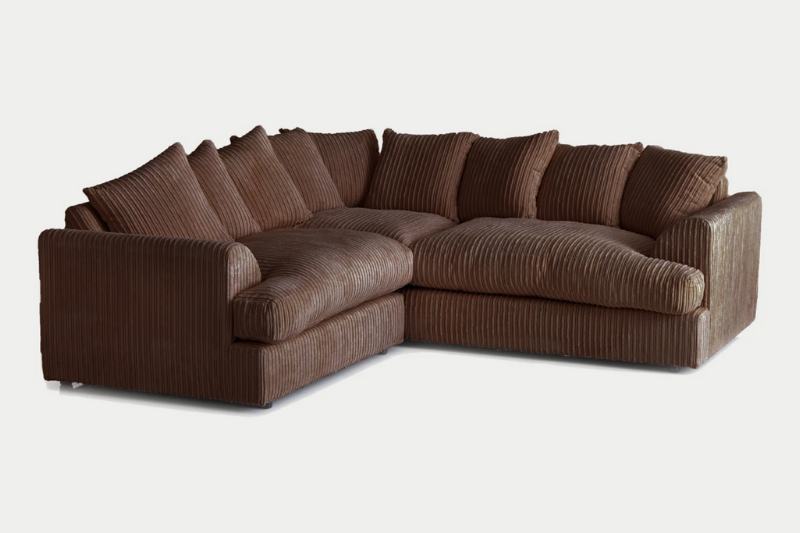 Beige corner outlet sofa sale