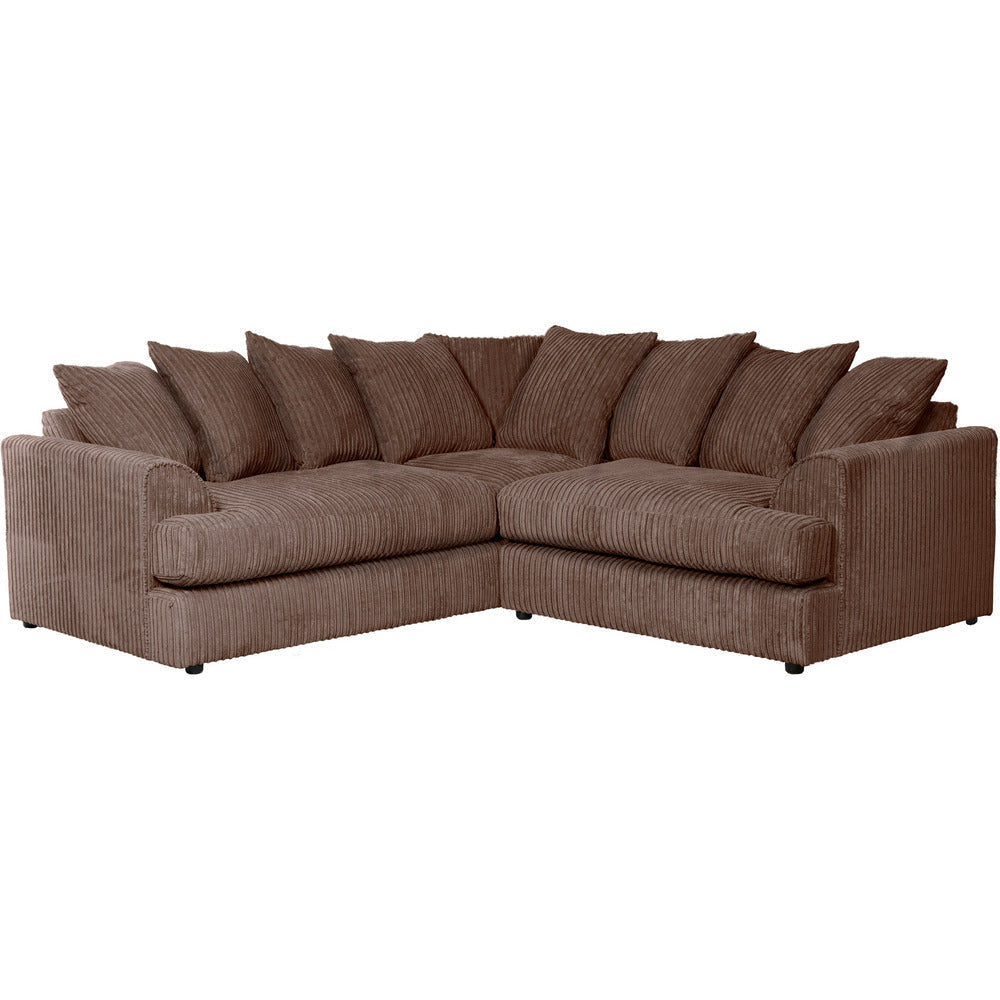 Ferguson Jumbo Cord Corner Sofa Infyniti Home