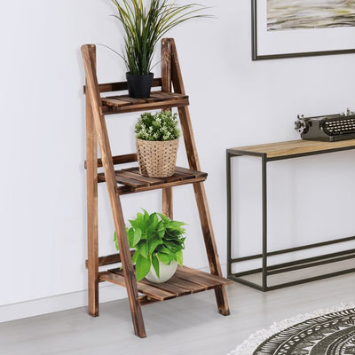 40Lx37Wx93H Cm. Flower Stand - Wood