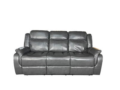 VENICE  Air leather 3+2 Sofa set - Grey