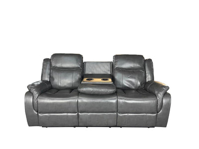 VENICE  Air leather 3+2 Sofa set - Grey