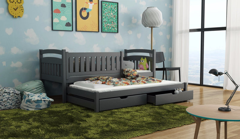 Galaxy Bed with Trundle and Storage