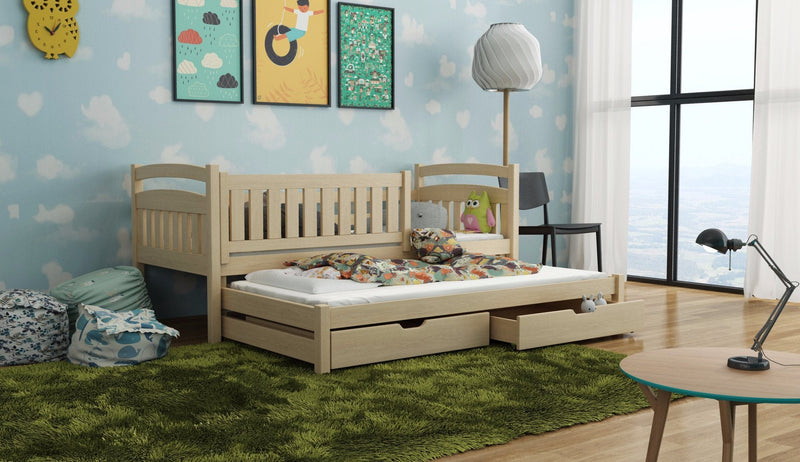 Galaxy Bed with Trundle and Storage