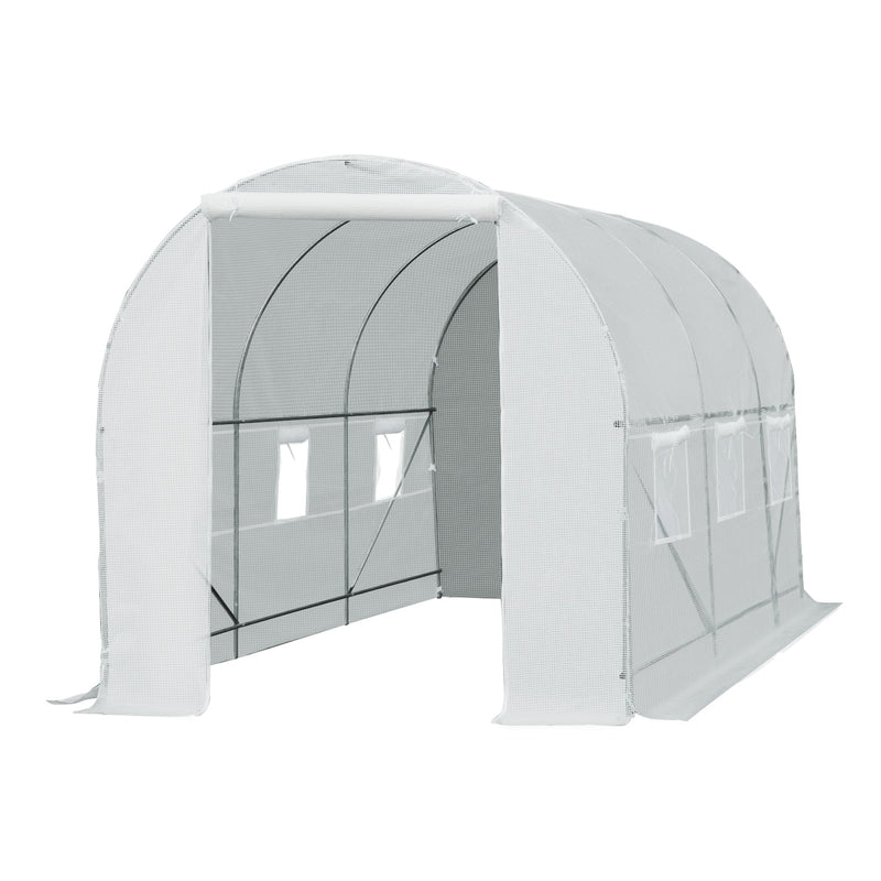 Walk-in Greenhouse-White 4.5Lx2Wx2H m