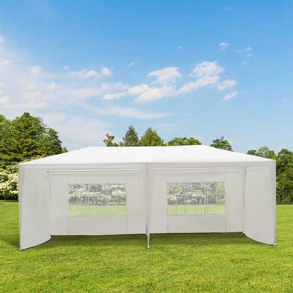 6 x 3m Gazebo Marquee - White