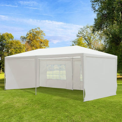 6 x 3m Gazebo Marquee - White