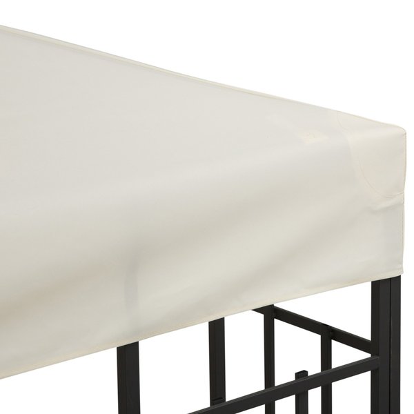 3 x 3m Gazebo Replacement Canopy - Cream White