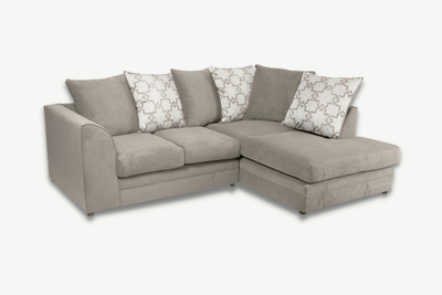 Gemma Lounger Fabric Corner Sofa