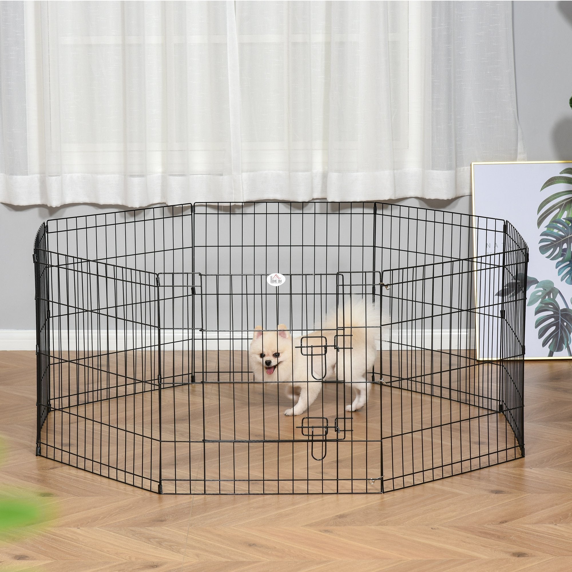 Pawhut 8 store panel pet playpen