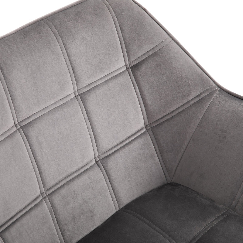 Armchair Accent Wide Arms , Grey