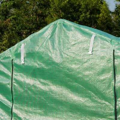 Outsunny Walk in Polytunnel Greenhouse with Windows and Door for Garden, Backyard (3 x 2M)