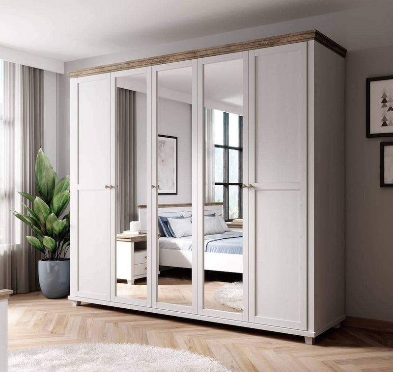 Egan 5 Door Wardrobe 246cm