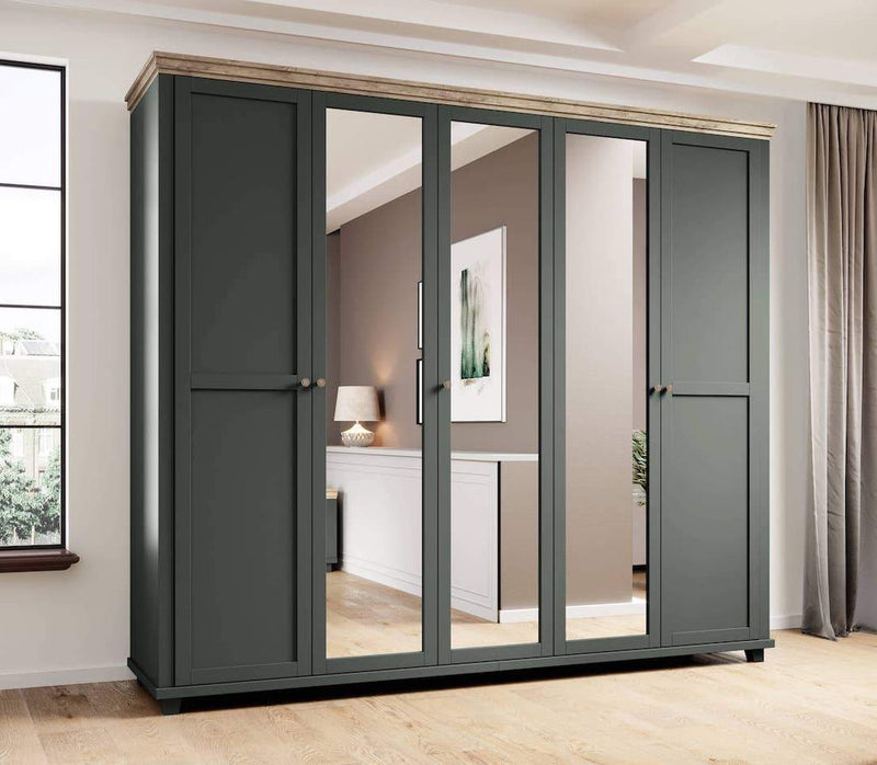 Egan 5 Door Wardrobe 246cm