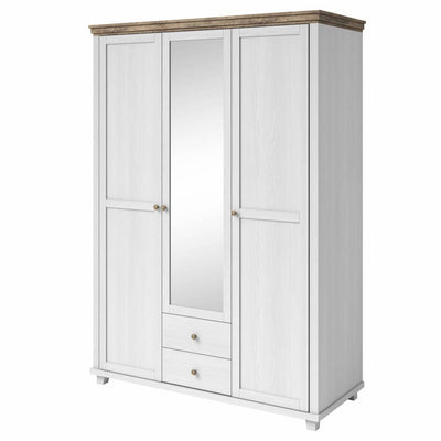 Evora 19 - 3 Door Wardrobe 154cm