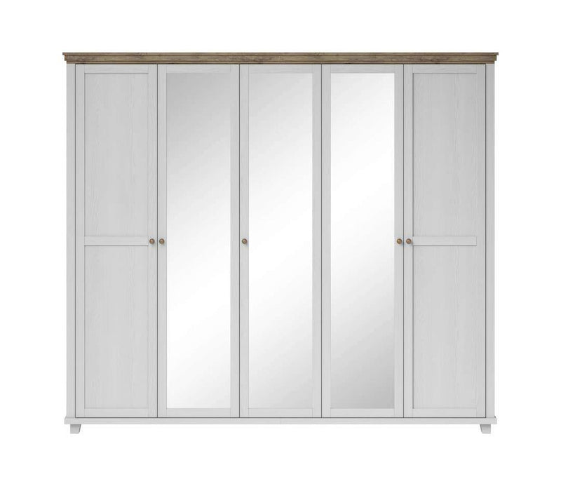 Egan 5 Door Wardrobe 246cm