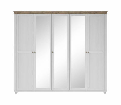 Evora 21 - 5 Door Wardrobe 246cm