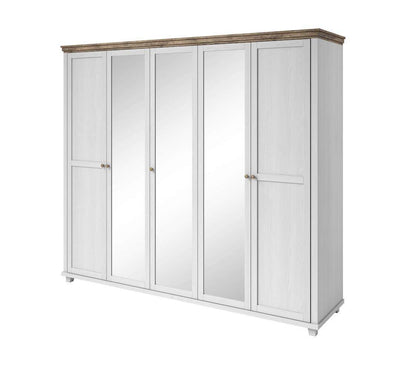 Egan 5 Door Wardrobe 246cm