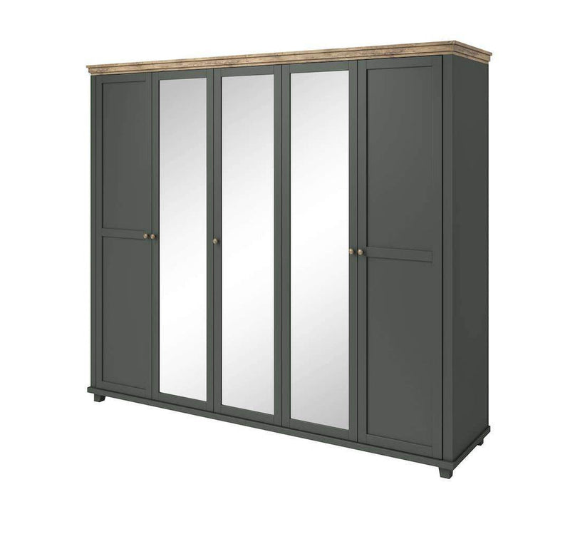 Egan 5 Door Wardrobe 246cm