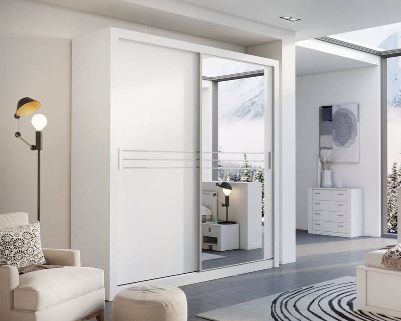 Havana 203cm 2 Sliding Door Wardrobe